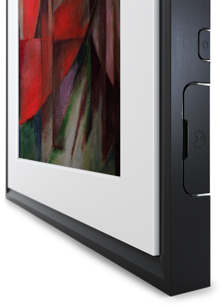 Bild på 21,5 tum (55 cm) Canvas, svart ram