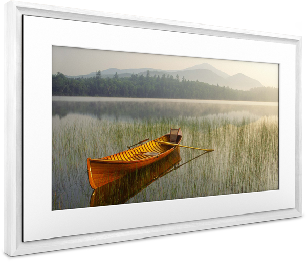 Bild på 21,5 tum (55 cm) Canvas, vit ram