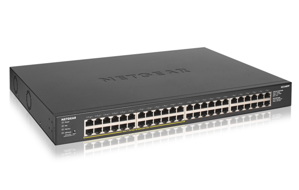 Bild på 48-Port PoE+ Gigabit Ethernet Switch