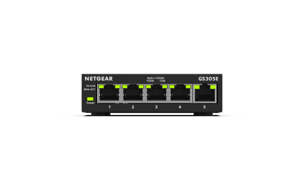 Bild på 5-Port Gigabit Ethernet Smart Managed Plus Switch