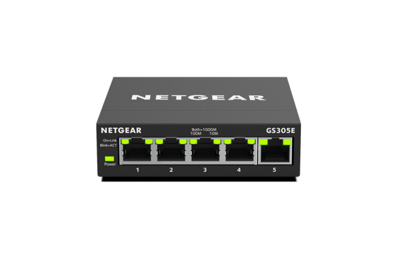 Bild på 5-Port Gigabit Ethernet Smart Managed Plus Switch