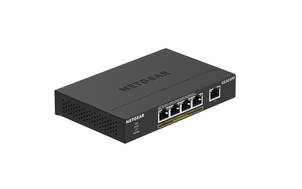 Bild på 5-Port PoE+ Gigabit Ethernet Switch