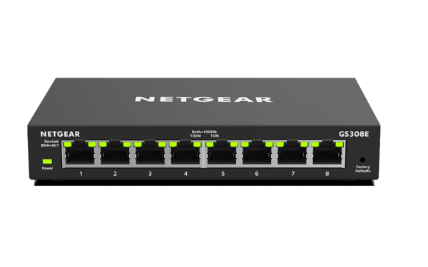 Bild på 8-Port Gigabit Ethernet Smart Managed Plus Switch