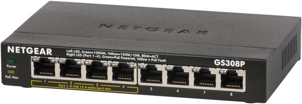 Bild på 8-Port PoE Gigabit Ethernet Switch