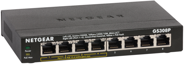 Bild på 8-Port PoE Gigabit Ethernet Switch