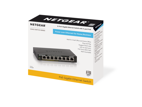 Bild på 8-Port PoE Gigabit Ethernet Switch