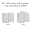 Bild på AX1800 WiFi 6 Whole Home Mesh WiFi Add-on Satellite (RBS350)