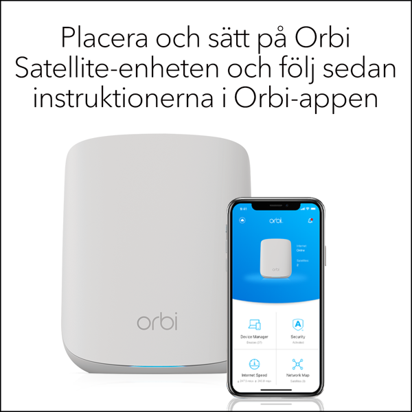 Bild på AX1800 WiFi 6 Whole Home Mesh WiFi Add-on Satellite (RBS350)