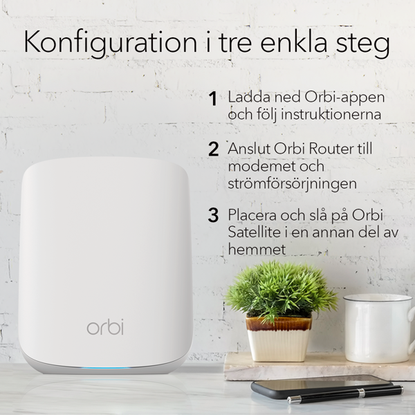 Bild på AX1800 WiFi 6 Whole Home Mesh WiFi System (RBK352)