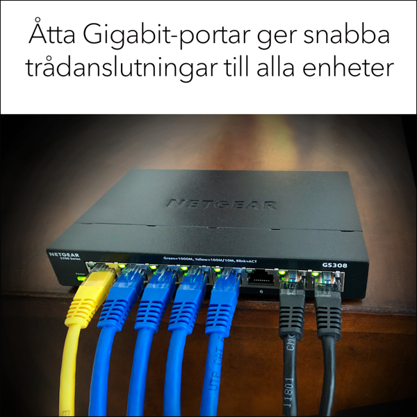 Bild på 8-Port Gigabit Ethernet Switch
