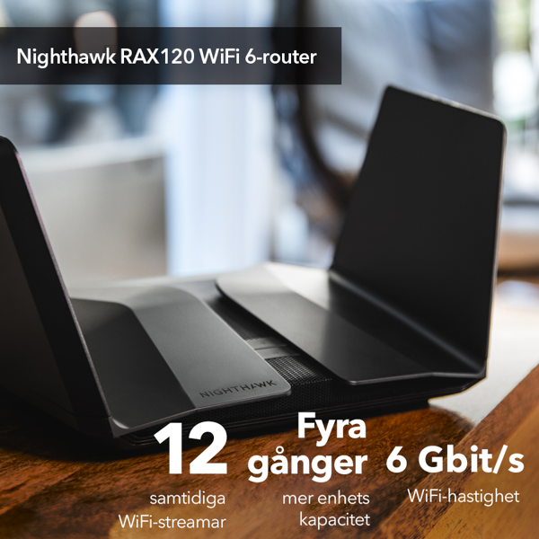 Bild på AX6000 WiFi 6 Router (RAX120)