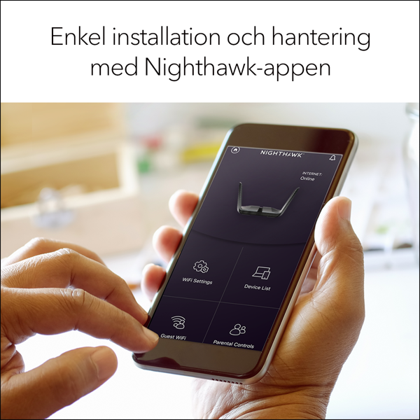 Bild på AX6000 WiFi 6 Router (RAX120)