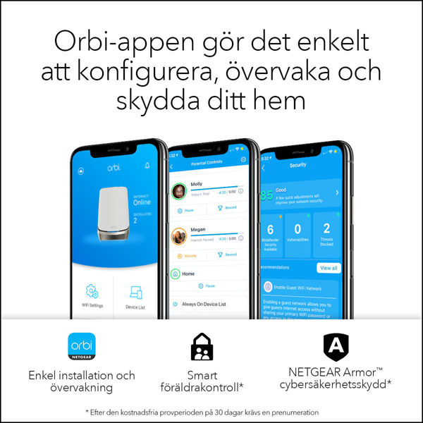 Bild på AXE11000 WiFi Mesh System (RBKE963B)