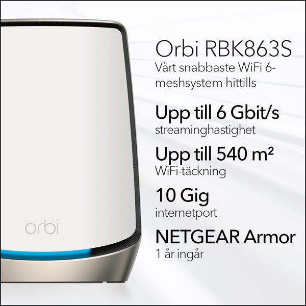 Bild på AX6000 WiFi 6 Whole Home Mesh WiFi System (RBK863s)