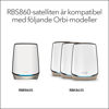 Bild på AX6000 WiFi 6 Whole Home Mesh WiFi Add-on Satellite (RBS860)