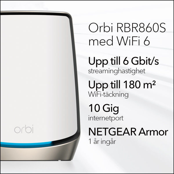 Bild på AX6000 WiFi 6 Whole Home Mesh WiFi Router (RBR860s)
