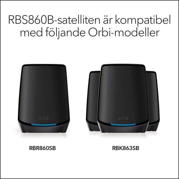 Bild på AX6000 WiFi 6 Whole Home Mesh WiFi Add-on Satellite (RBS860B)