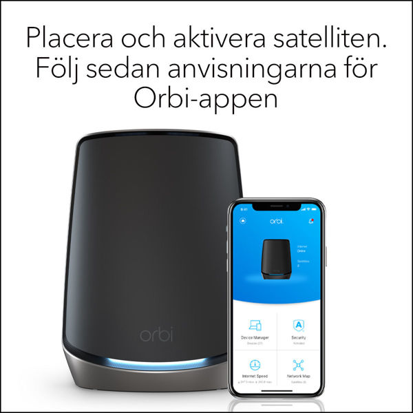 Bild på AX6000 WiFi 6 Whole Home Mesh WiFi Add-on Satellite (RBS860B)