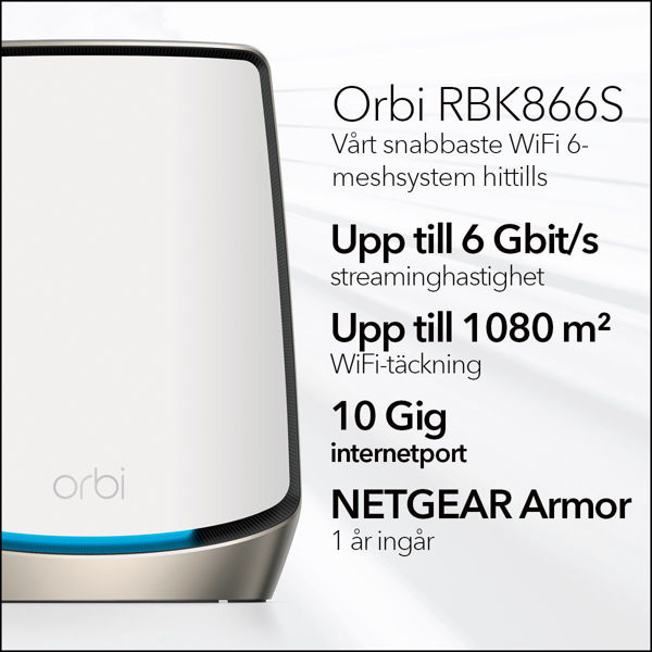 Bild på AX6000 WiFi 6 Whole Home Mesh WiFi System (RBK866s)