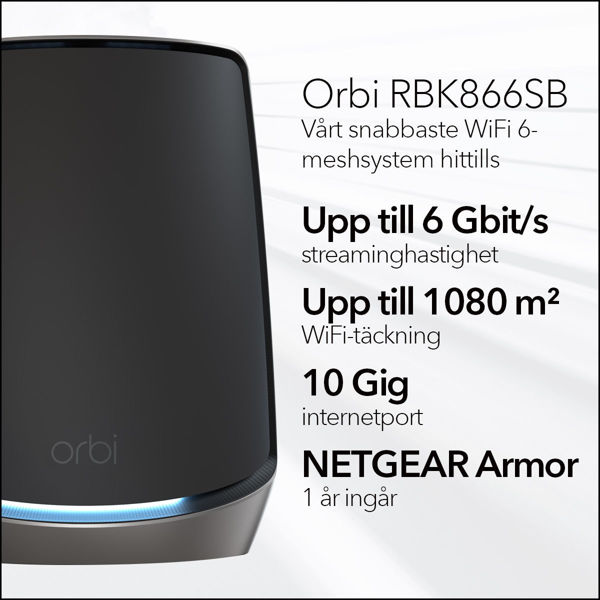 Bild på AX6000 WiFi 6 Whole Home Mesh WiFi System (RBK866sb)