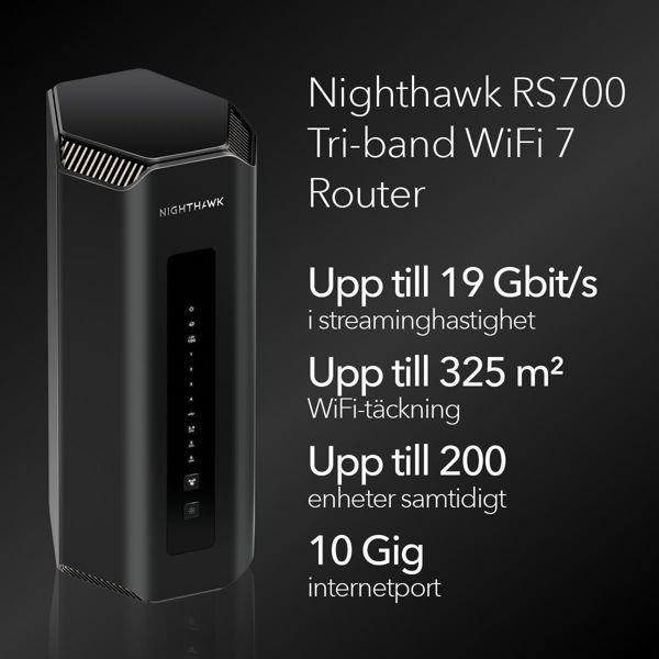 Bild på Wifi-7 Router BE19000 (RS700S-100EUS)