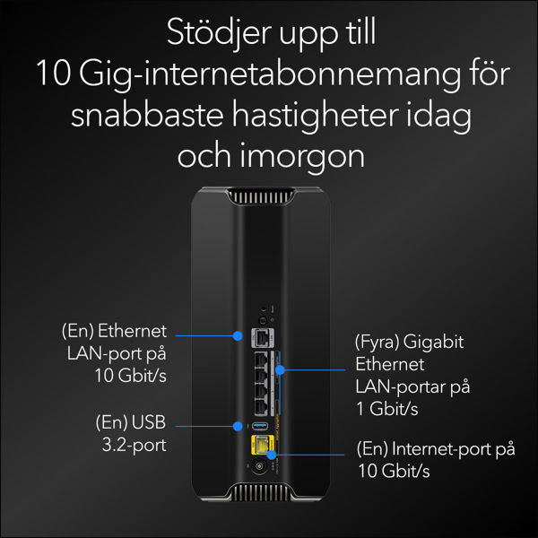 Bild på Wifi-7 Router BE19000 (RS700S-100EUS)