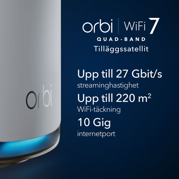 Bild på BE27000 Quad Band WiFi 7 satellite (RBE970)