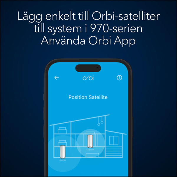 Bild på BE27000 Quad Band WiFi 7 satellite (RBE970)