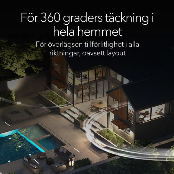 Bild på BE27000 Quad Band WiFi 7 Mesh system (RBE972SB)