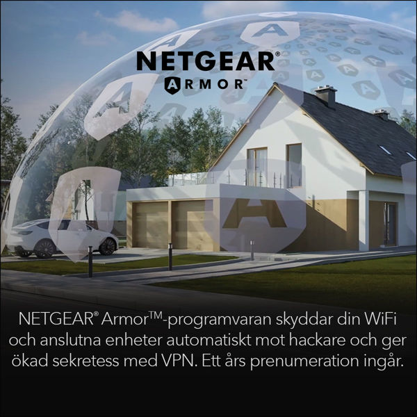 Bild på BE27000 Quad Band WiFi 7 Mesh system (RBE972SB)