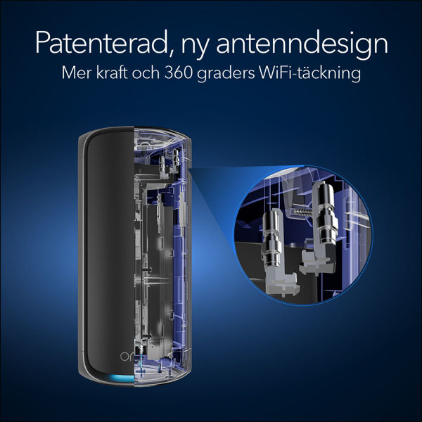 Bild på BE27000 Quad Band WiFi 7 Mesh system (RBE972SB)