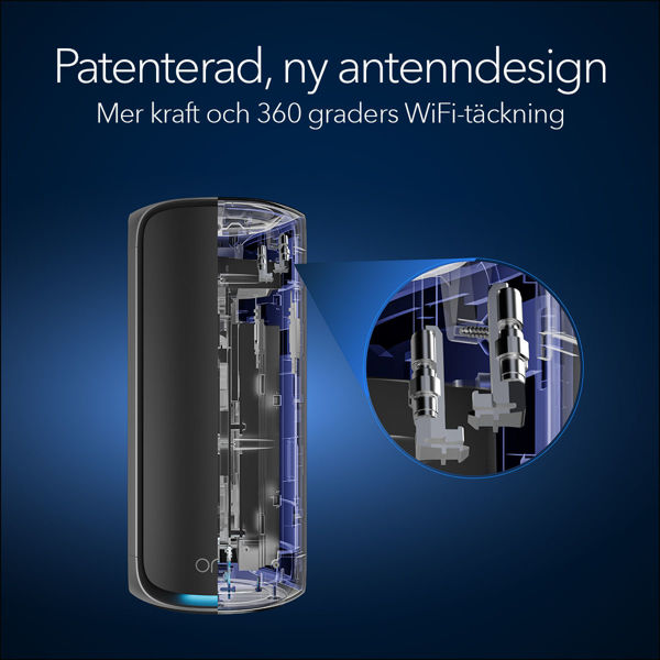 Bild på BE27000 Quad Band WiFi 7 Mesh system (RBE973SB)