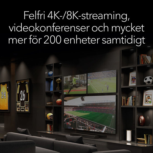 Bild på BE27000 Quad Band WiFi 7 Mesh system (RBE973SB)