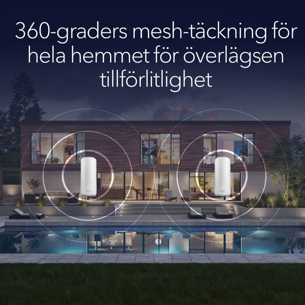 Bild på NETGEAR Orbi 870 Series Tri-band WiFi 7 Mesh System (RBE872)