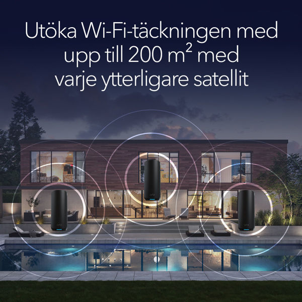 Bild på Netgear ORBI8 TB WIFI7 Satellite (RBE870B)