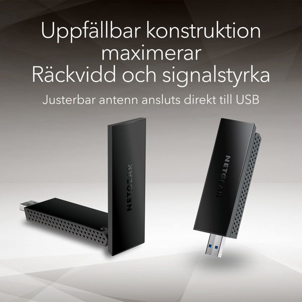 Bild på NETGEAR Nighthawk Wi-Fi 6-adapter med USB 3.0 (A7500)