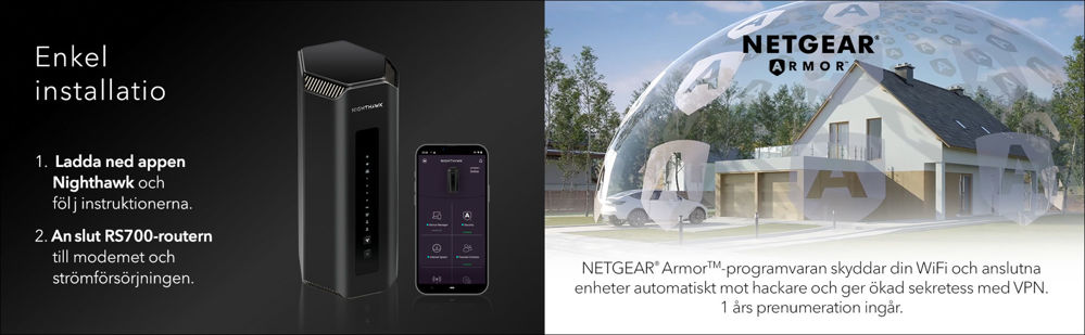 Wifi-7 Router BE19000 (RS700S-100EUS)