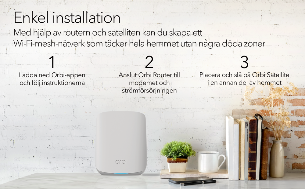 AX1800 WiFi 6 Whole Home Mesh WiFi System (RBK353)